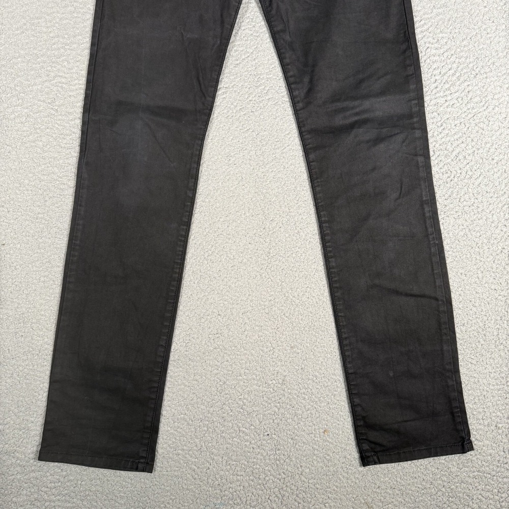 J Lindeberg Jeans Mens 29x33 Black Jay Jet Set Skinny Denim Casual Preppy Logo - Picture 3 of 13